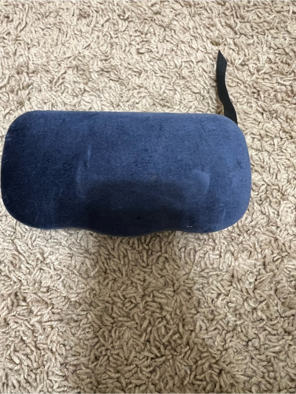 Gucci Navy Blue Velvet Eyewear Case